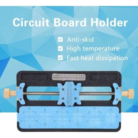 Support de carte mère de téléphone, support de montage PCB, acier de haute qualité pour atelier de travail de passe-temps (1/4)