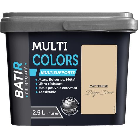 Batir Mehrfarbenfarbe Mehrzweckmatte Pulver 2,5l - Batir