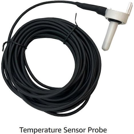 Deux sondes thermistances de capteur de température de piscine 520272, adaptées aux systèmes de contrôle de chauffage de piscine et de spa Pentair, Jandy et Zodiac 7790. (1/5)