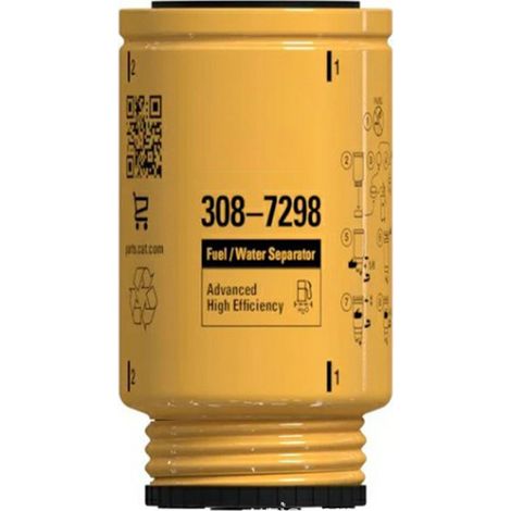 308-7298 BF1289-SP Élément filtrant diesel, pièces pour engins de chantier, élément filtrant pour excavatrices (1/4)