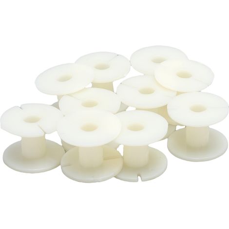 Lot de 20 bobines vides en plastique pour câbles de séparation de haut-parleurs, cordons, supports de bobines d'inductance, accessoires de 21 mm (1/5)