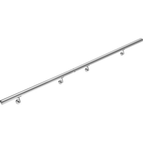 Corrimano acciaio inox V2A ringhiera scale gradini ingressi giardini 80-600cm 200cm (de)