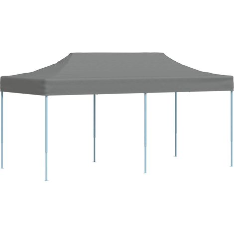 Party Tent Folding Anthracite 291 x 580 x 315 cm Oxford Fabric vidaXL