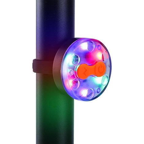 Luce Led Bicicletta Faretto RGB Ricaricabile Anteriore Posteriore Bici
