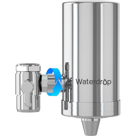 Waterdrop WD-FC-06 Robinet en Acier Inoxydable, Système de Filtration d'eau à Bloc de Carbone (1/5)