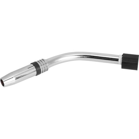 Torche de soudage MIG col de cygne 24KD pour Binzel Abicor avec buse de 9 mm en acier inoxydable et laiton