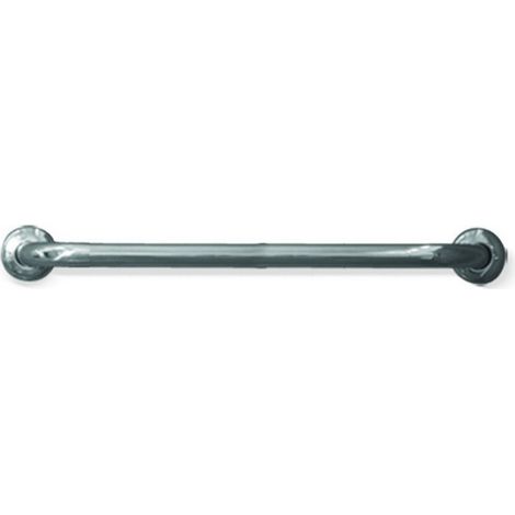 Maniglione di sicurezza bagni disabili da cm.110 inox lucido (1/3)
