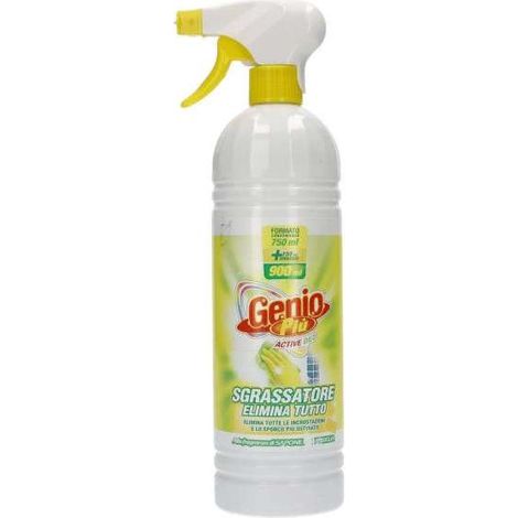 GENIO PIÙ Sgrassatore Spray 900ml con Fragranza di Sapone di Marsiglia (1/3)