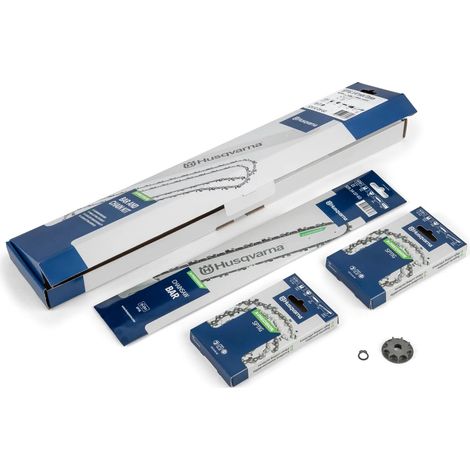 Barre de réglage + 2 chaînes + tambour Husqvarna 1/4" 1,1 mm 60 DL SP11G 10"