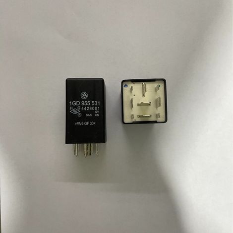 Volkswagen Jetta 9-pin wiper relay 1GD955531