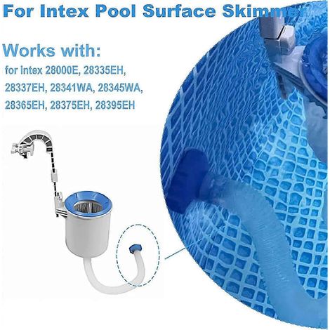 Skimmer mural de luxe pour utilisation avec l'ensemble de piscine hors sol modèle 25016, 26 pouces.