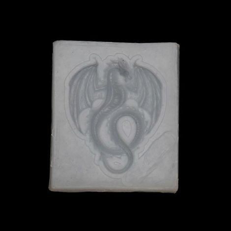 DIY 3D Tier fliegender Drache Silikon Fondantform Harz Süßigkeiten Schokoladenformen