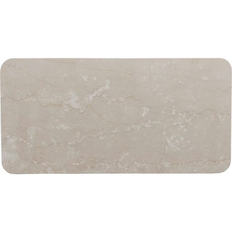 Plateau marbre beige pour dessus buffet haut 3 portes KASO (1 plaque) (1/3)