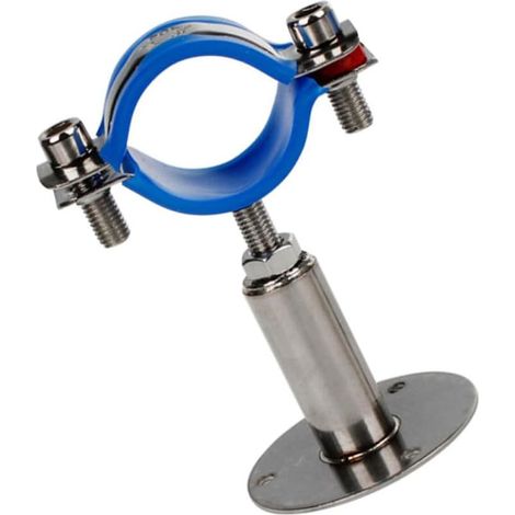 Clip de Tuyau de Carburant Réglable en Acier Inoxydable, Clip de Tube à Gaz, Bleu, pour Tuyau, Ligne D’appareil Ménager et Voiture (1/5)