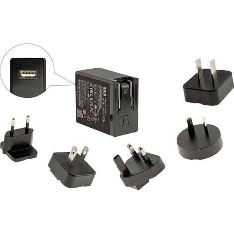 MEAN WELL NGE12I05-USB Alimentatore a spina tensione fissa 5 V/DC 12 W