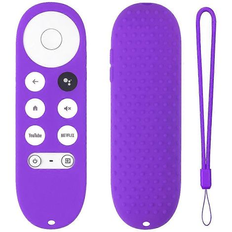 Verschleißfeste Silikon-Schutzhülle für die Google TV Sprachfernbedienung 2020