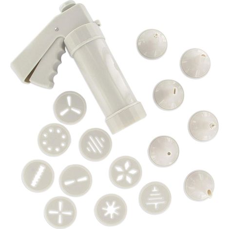 Presse-biscuit et 6 embouts et 10 disques de motifs Zenker Smart Pastry (1/5)