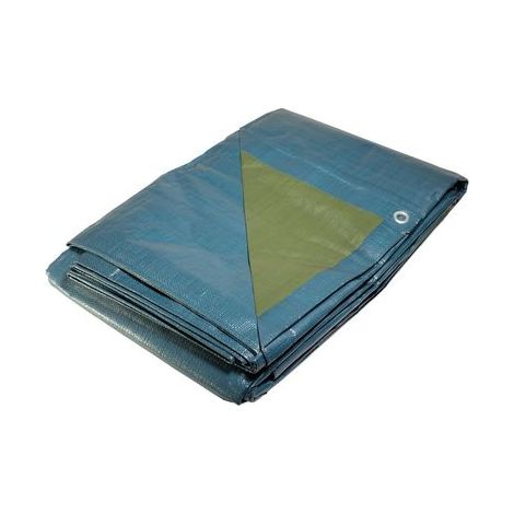 TECPLAST Bâche Agricole 1,8x3 m CM150AG - Camouflage - Haute Qualité - Bâche de protection imperméable pour Matériel agricole (1/5)