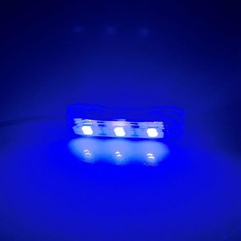 Lampe LED bleue pour petit aquarium, éclairage LED pour poissons et plantes d'eau douce, accessoires pour aquarium (1/5)