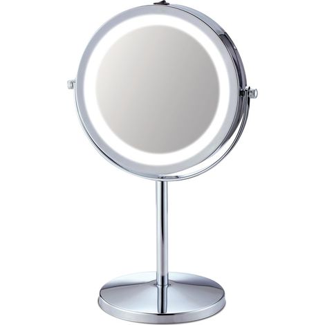 Espejo de aumento N/AN/A, 31 x 17,5 x 0,5 cm (alto x ancho x profundidad), LED SANS MARQUE