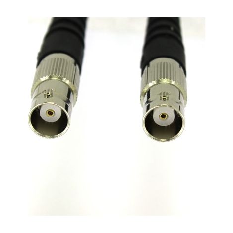 Câble coaxial RS PRO, RG58, BNC, / BNC, 1m, Noir ( Prix pour 1 )