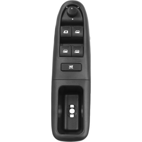 Interrupteur de lève-vitre avant gauche pour Peugeot 406 1999-2004 – Compatible OEM 6554.CF – Installation facile sans outils (1/5)