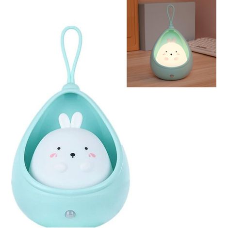 Rwoythk – Veilleuse LED rechargeable pour enfants – Détecteur de mouvement 3m – Lumière douce et chaude – Crochet portable pour chambre de bébé (1/8)