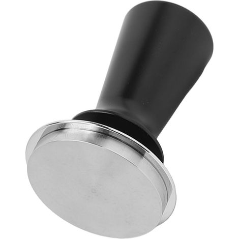 Tasseur à café en acier inoxydable, facile à utiliser, accessoire pour machine à café, noir, 58 mm (1/5)