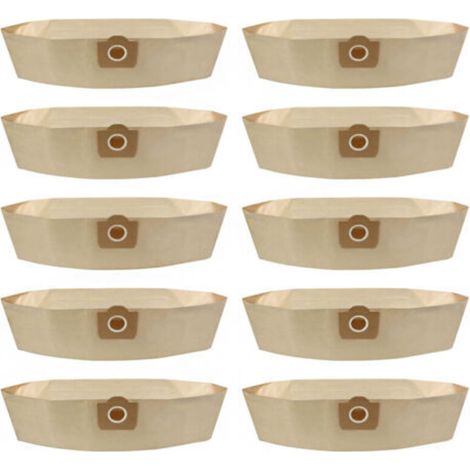 Sacs de rechange pour aspirateurs Kärcher NT et WD – Lot de 10, compatible avec modèles NT/WD, haute capacité et filtration efficace (1/4)