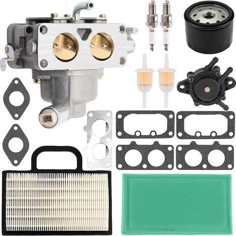 S-giant 791230 Carburateur pour Briggs and Stratton 407777 405777 406777 40F777 40H777 40G777 20-25CV Moteur bicylindre en V 699709 499804 MIA10632 LA150 LA145 LA130 L120 Tondeuse à Gazon Tracteur