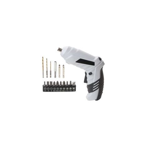 Perceuse Visseuse Sans Fil Visseuse Devisseuse， 2 Sens Rotation + Lampe LED, Câble Charge USB, Idéal pour Artisans (1/5)