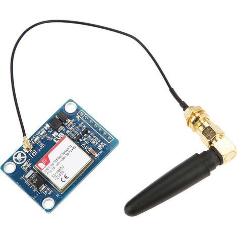 GSM/GPRS-SMS-Modul mit Antenne (1/5)