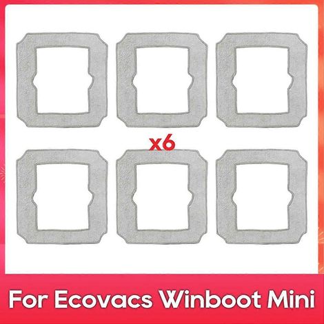 Ersatzteile für den Ecovacs Winboot Mini Staubsauger: Reinigungstücher und Zubehör (1/5)