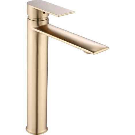 BATHROOM FAUCET REA VENETA 10 BRUSH GOLD (1/4)