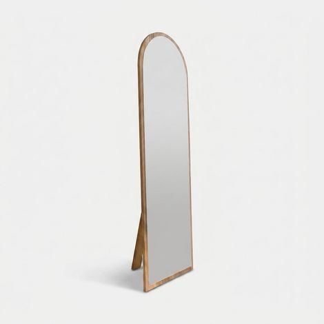 Holzspiegel "Emma" - 50 x 160 cm - Braun (1/5)