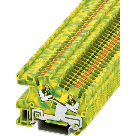 Phoenix Contact 3213962 Installationsschutzleiterklemme 5.2 mm Schnellanschluss Grün, Gelb 1 St.
