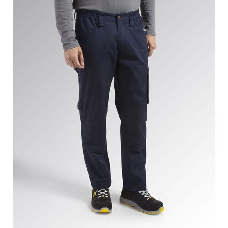 Diadora Utility Pant rock perf cotton Pantalone da lavoro 702.175342 - S (1/5)