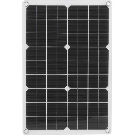 Panneau Solaire Pliable 50W Cellule Monocristalline Chargeur USB Double pour Voiture Camping-Car Yacht Recharge Extérieure (1/5)