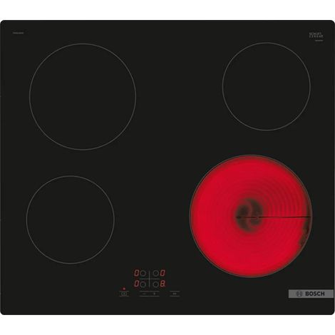 Bosch PKE611BA2E Placa de cocina vitrocerámica negra