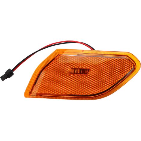 Weiße LED-Seitenmarkierungsleuchten für Jeep Wrangler 2018-2021, Ersatzbirne links, Teilenummer 68302119AB, wasserdichte Kfz-Signalleuchte. (1/5)