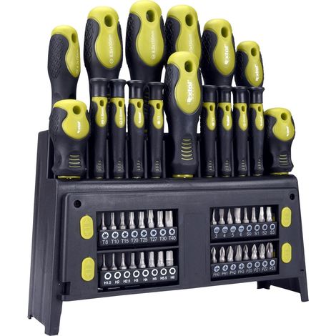 EXTOL CRAFT Schraubendreher mit Bits, 49-teiliges Set, 53146 (1/2)