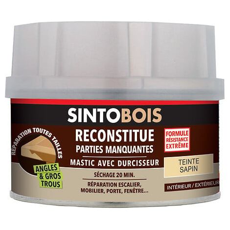 Stucco per legno SINTOBOIS, confezione da 190 g, rovere chiaro.
