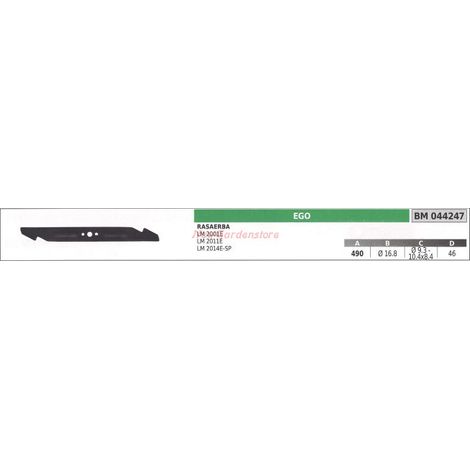 Klinge für Rasenmäher LM 2001E EGO 044247