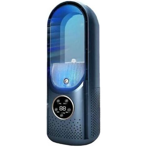 Refroidisseur d'air Affichage LED Climatisation Humidification Ventilateur électrique 6 vitesses Minuterie silencieuse Ventilateur Humidi (1/3)