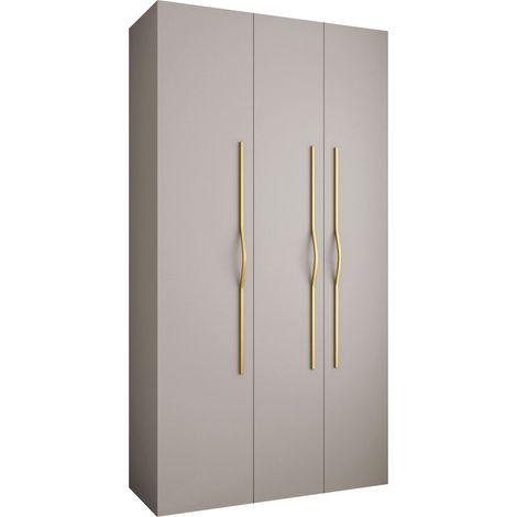 Armario Hartford 563, Cachemira, 246x130x42cm, Puertas de armario: Con bisagras, Número de estantes: 0