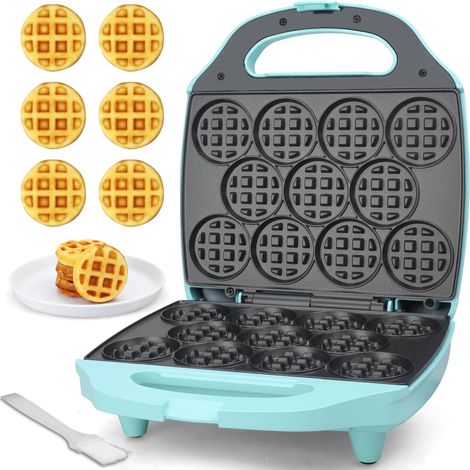 Mini-gaufrier 11 trous – 900 W, revêtement antiadhésif