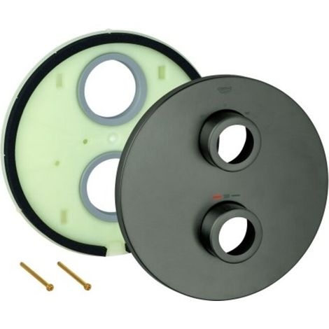 Rosette 47810 hard graphite gebürstet (1/2)