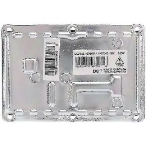 Ballast Xenon D1s D2s 4 Broches 12V Unité Contrôle Phare Compatible B6 A4 Lad5gl - Remplacement (1/5)