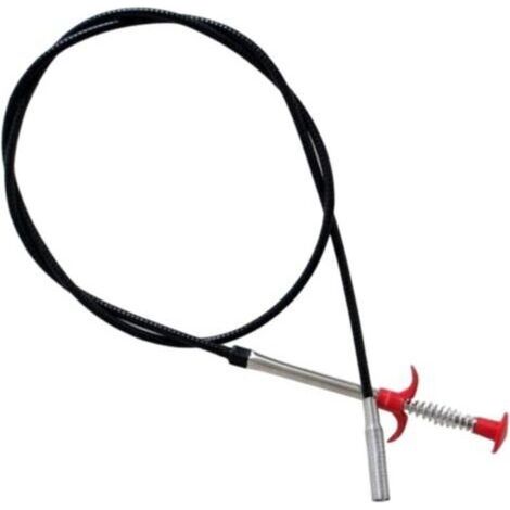 Pair Pince de pression pour tige de nettoyage de canalisations pour égouts 1,6 m (1/5)