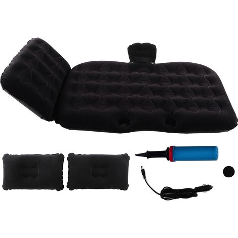 Matelas Gonflable Auto pour Voiture Coussin de Camping avec Pompe Intégrée Lit de Voyage Automatique (1/5)